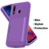 For Galaxy A10e / Galaxy A50 A30 A20 Case, Shockproof Case with Card Holder Slot