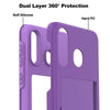 For Galaxy A10e / Galaxy A50 A30 A20 Case, Shockproof Case with Card Holder Slot