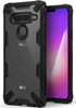 For LG V40 ThinQ | Ringke [FUSION-X] Clear Back Shockproof TPU Bumper Cover Case