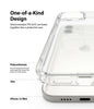 For iPhone 12 Mini Case / iPhone 12 Pro Max Case | Ringke [FUSION] Clear Cover