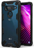 For LG V40 ThinQ | Ringke [FUSION-X] Clear Back Shockproof TPU Bumper Cover Case