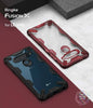 For LG V40 ThinQ | Ringke [FUSION-X] Clear Back Shockproof TPU Bumper Cover Case