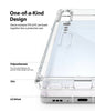 For LG Velvet Case | Ringke [Fusion] Clear Shockproof Protective PC + TPU Cover