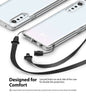 For LG Velvet Case | Ringke [Fusion] Clear Shockproof Protective PC + TPU Cover