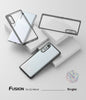 For LG Velvet Case | Ringke [Fusion] Clear Shockproof Protective PC + TPU Cover