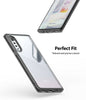 For LG Velvet Case | Ringke [Fusion] Clear Shockproof Protective PC + TPU Cover