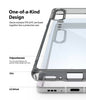 For LG Velvet Case | Ringke [Fusion] Clear Shockproof Protective PC + TPU Cover