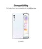 For LG Velvet Case | Ringke [Fusion] Clear Shockproof Protective PC + TPU Cover