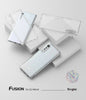 For LG Velvet Case | Ringke [Fusion] Clear Shockproof Protective PC + TPU Cover