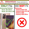 For Samsung Galaxy Note 20 Ultra Case Clear Hard Slim Protective Phone Cover