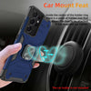 For Samsung Galaxy S21+ / S21 Ultra 5G Ring Holder Case / Lens Screen Protector