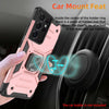 For Samsung Galaxy S21+ / S21 Ultra 5G Ring Holder Case / Lens Screen Protector