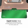 CoverON LG V50 ThinQ Card Holder Case with Kickstand Hybrid Phone Cover + Screen