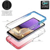 Fit Samsung Galaxy A32 5G Case with Screen Protector Clear Full Body Phone Cover