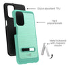 Fit Samsung Galaxy A32 5G Case With Screen Protector Phone Slim Metal KickStand