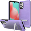 Fit Samsung Galaxy A32 5G Case With Screen Protector Phone Slim Metal KickStand