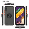 Fit LG K22 / K22+ Plus / K32 Phone Case and Screen Protector Clear Ring Cover