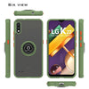 Fit LG K22 / K22+ Plus / K32 Phone Case and Screen Protector Clear Ring Cover