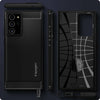 Galaxy Note 20 Ultra (2020) Case | Spigen® [Rugged Armor] Black Protective Cover