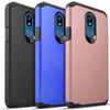 For LG K40, LG LMX420LG Harmony 3, LG Solo LTE (2019), LG Solo LTE L432DL, LG Xpression Plus 2  Phone Case Cover, + Tempered Glass Protector