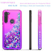 For Motorola Moto G Stylus Case, Glitter Bling Cover+ Tempered Glass Protector