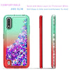 For Samsung Galaxy A01 Case, Glitter Bling Phone Cover+ Tempered Glass Protector