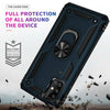 For Samsung Galaxy A51 A71 5G Case, Ring Kickstand + Tempered Glass Protector