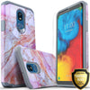 For LG K40, LG LMX420LG Harmony 3, LG Solo LTE (2019), LG Solo LTE L432DL, LG Xpression Plus 2  Phone Case Cover, + Tempered Glass Protector