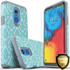 For LG K40, LG LMX420LG Harmony 3, LG Solo LTE (2019), LG Solo LTE L432DL, LG Xpression Plus 2  Phone Case Cover, + Tempered Glass Protector