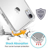 For iPhone  11 Pro XS Max XR 7 8 Plus X  Case Upgraded Add Shock Absorption Technology Bumper Soft TPU Clear Cover Case for Apple iPhone