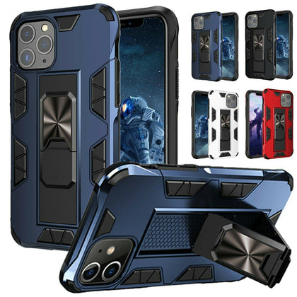 For iPhone 12 Mini 11 Pro 6 6s 7 8 Plus XS Max XR X Case Kickstand Ring Cover - Place Wireless