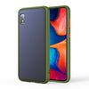 For Samsung Galaxy A50 A20 A30 Case Frosted Rubber Cover +Tempered Glass