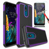 For LG Aristo 4 Plus , Tribute Royal , Arena 2 , Escape Plus , K30 (2019), LG Prime 2
 Shockproof Hybrid Armor Case Cover + Glass Screen Protector|Fitted Cases|