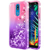 For LG K40/Solo 4G LTE/Xpression Plus 2 Glitter Shockproof TPU Case Cover