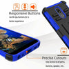 For LG Stylo 4/4 Plus Hybrid Armor Belt Clip Holster Kickstand Phone Case Cover