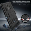 For LG Stylo 4/4 Plus Hybrid Armor Belt Clip Holster Kickstand Phone Case Cover