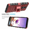 For LG Stylo 4/4 Plus Hybrid Armor Belt Clip Holster Kickstand Phone Case Cover