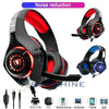 Super Bass Wired Gaming 3.5mm Headphones Hi-Fi Stereo Earphones Headsets Mic