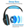 Super Bass Wired Gaming 3.5mm Headphones Hi-Fi Stereo Earphones Headsets Mic