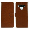 For LG K51 / Reflect, PU Leather Design Wallet Phone Case Cover Flip Stand Strap