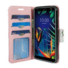 For LG Aristo 4 Plus , Tribute Royal , Arena 2 , Escape Plus , K30 (2019), LG Prime 2 , PU Leather Wallet Phone Case Flip Slots Stand