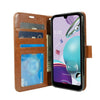 For LG Aristo 5, Tribute Monarch, PU Leather Wallet Phone Case Flip Stand Strap