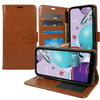 For LG Aristo 5, Tribute Monarch, PU Leather Wallet Phone Case Flip Stand Strap