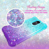 For LG Stylo 5, 5 Plus, 5v| Liquid Glitter Rubber Clear Phone Case Cover