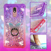 For LG Stylo 5, 5 Plus, 5v| Liquid Glitter Rubber Clear Phone Case Cover