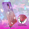 For LG Stylo 5, 5 Plus, 5v| Liquid Glitter Rubber Clear Phone Case Cover