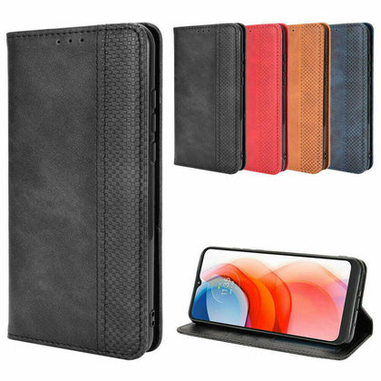 For Motorola MOTO G Play (2021) Flip Case PU Leather Wallet Card Stand Cover
