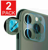 2-Pack For iPhone 11 Pro Max Full Tempered Glass Camera Lens Screen Protector