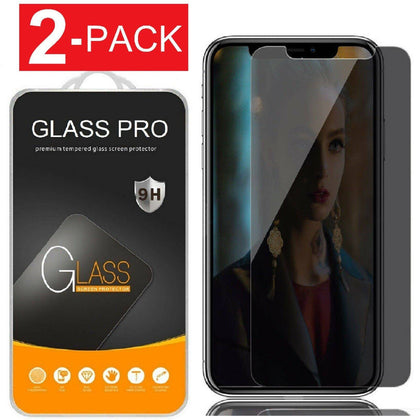 iPhone X XS / XR / XS Max / 11 /11 Pro / 11 Pro Max Privacy Anti-Spy Tempered Glass Screen Protector - Place Wireless