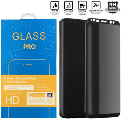 Privacy Tempered Glass Screen Protector For Samsung Galaxy S9, S10, S10 Plus, S10 5G, S9+, S8+, S8, Note 8, 9, - Place Wireless